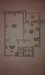 Продам 1 комнатную квартиру новой планировки 
