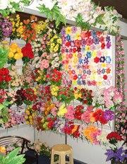 Искусственные цветы оптом от производителя из Китая.